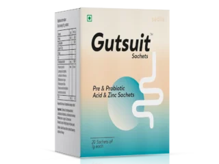 GUTSUIT™ (food) Sachet 20 X 1gm carton pack shot