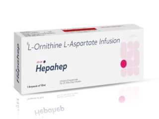 HEPAHEP INJ IV Infusion 10ml/1 Ampoule carton pack shot