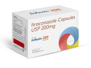 INFEXIN 200 Capsules 10*10 ALU pack shot
