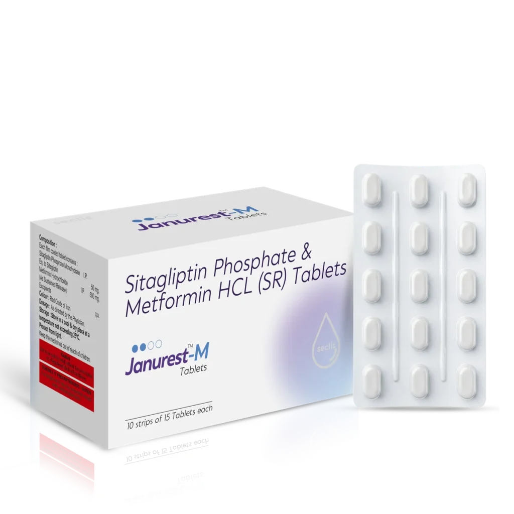 JANUREST™ M Tablets 10*15 pack shot