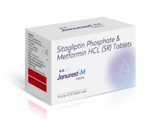 JANUREST™ M Tablets 10*15 carton pack shot