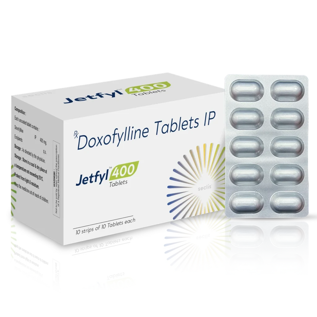 JETFYL™ 400 Tablets 10x10 ALU pack shot
