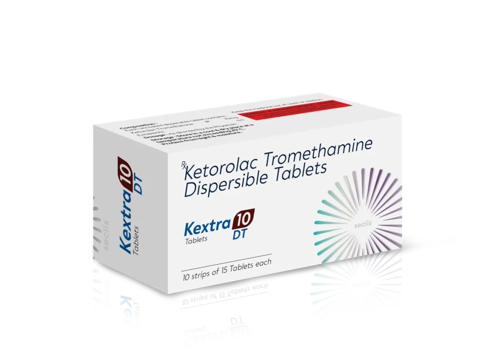 KEXTRA 10DT Dispersible Tablets 10x15 ALU carton pack shot