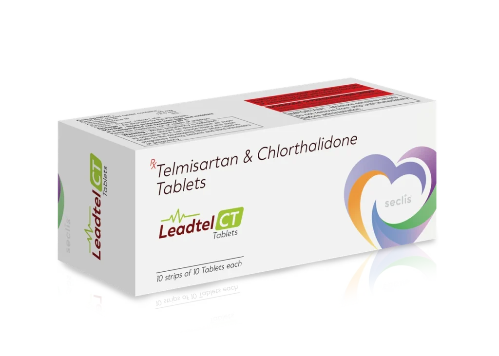 LEADTEL CT Tablets 10x10 ALU carton pack shot