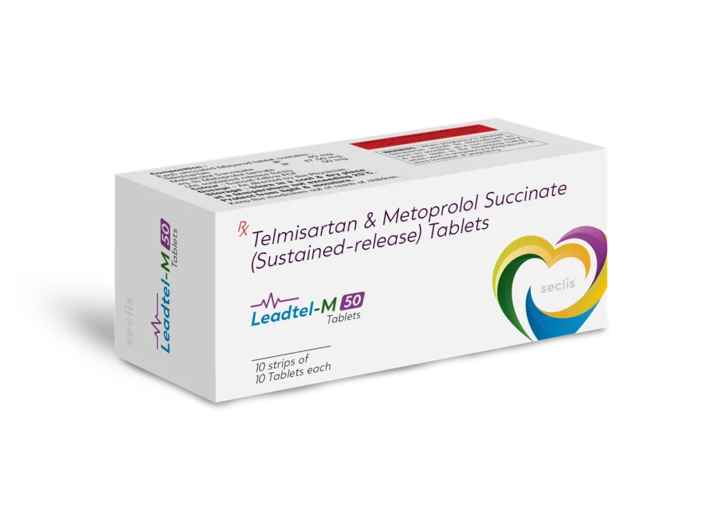 LEADTEL M50 Tablets 10x10 ALU carton pack shot