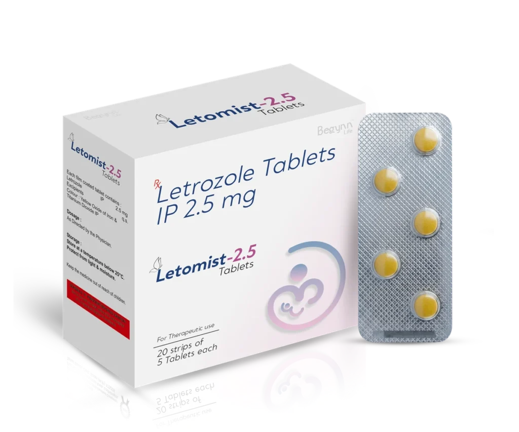 LETOMIST 2.5 Tablets 20*5 Blister pack shot
