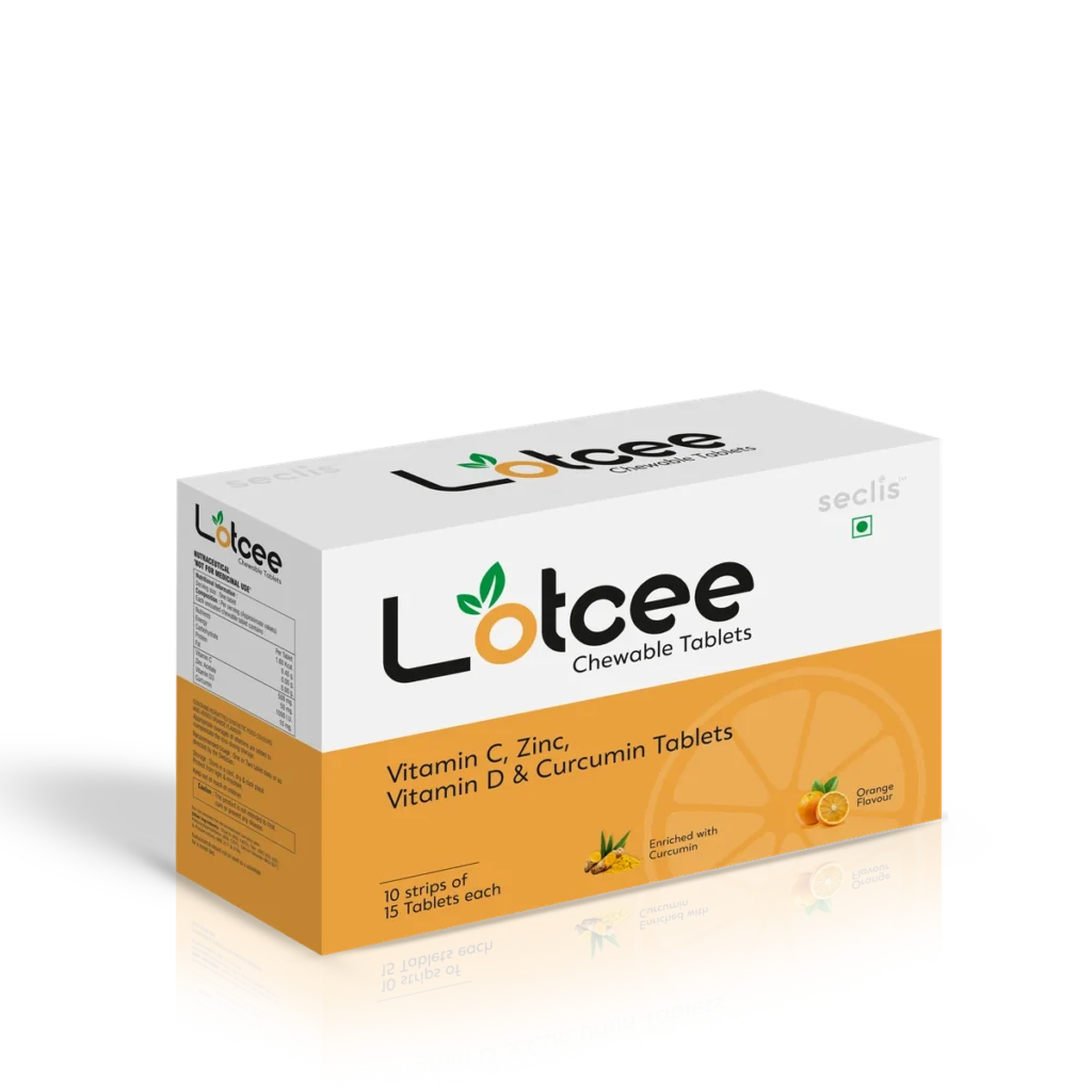 LOTCEE Chewable Tablet 10X15 ALU carton pack shot