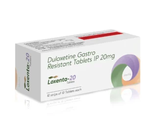 LOXENTA 20 Tablets 10X10 ALU carton pack shot