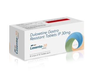 LOXENTA 30 Tablets 10X10 ALU carton pack shot