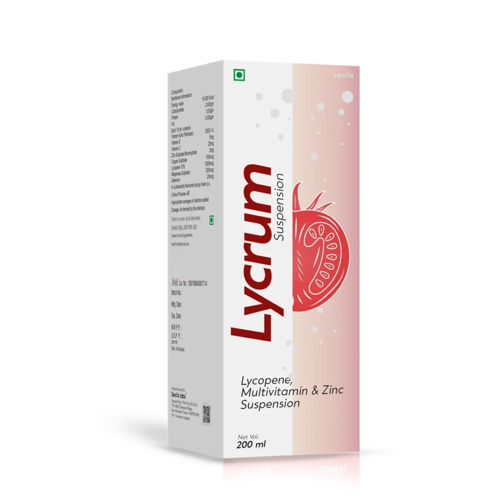 LYCRUM Syrup 200ML carton pack shot