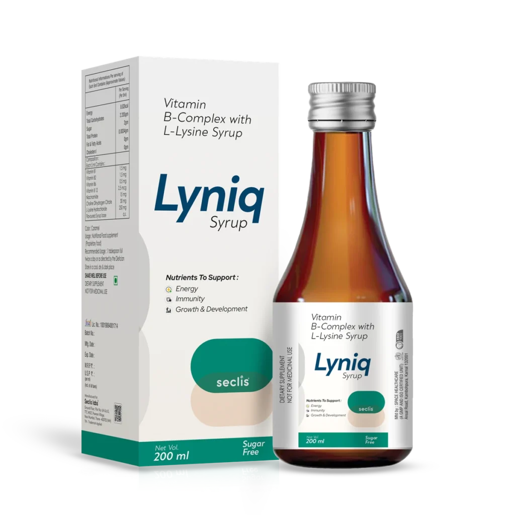 LYNIQ Syrup 200 ML pack shot