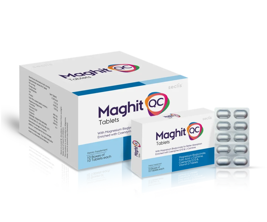 MAGHIT QC Tablet 10x1x10 Alu-Alu pack shot