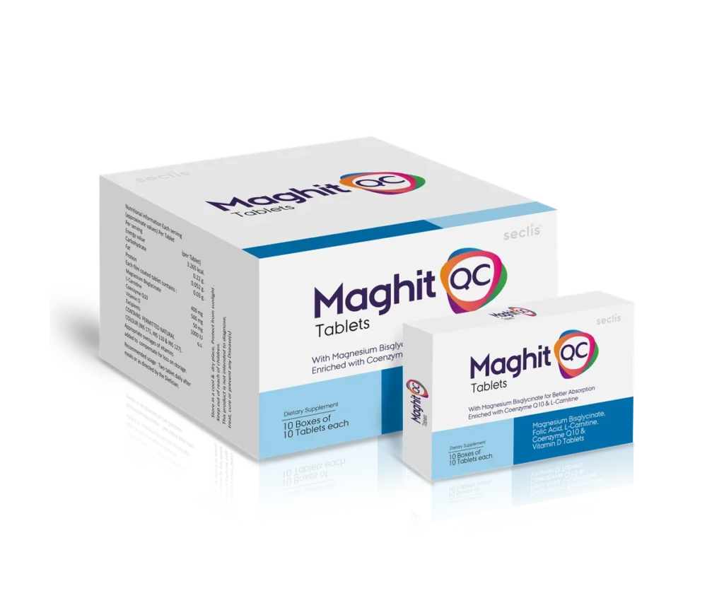 MAGHIT QC Tablet 10x1x10 Alu-Alu carton pack shot