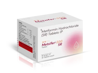 METSIFER™ 500 SR Tablets 10x10 Blister carton pack shot
