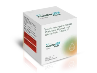 METSIFER™ G2 FORTE Tablets (Bi-Layered) 10*15 Blister carton pack shot