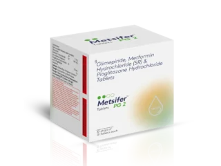 METSIFER™ PG2 Tablets (Bi-Layered) 10x15 Blister carton pack shot