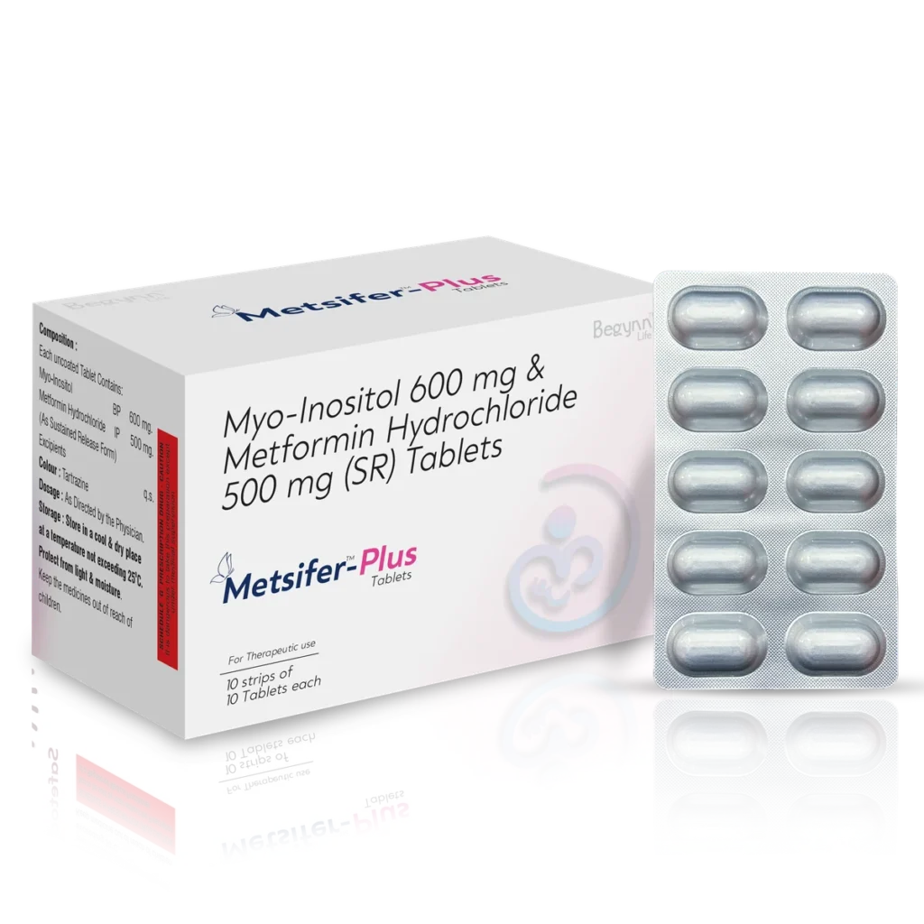 METSIFER™ PLUS Tablet 10X10 ALU pack shot