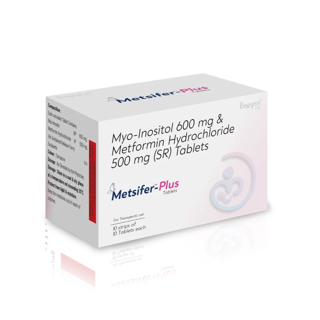 METSIFER™ PLUS Tablet 10X10 ALU carton pack shot