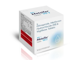 METSIFER™ VG2 Tablets (Bi-Layered) 10x15 Blister carton pack shot