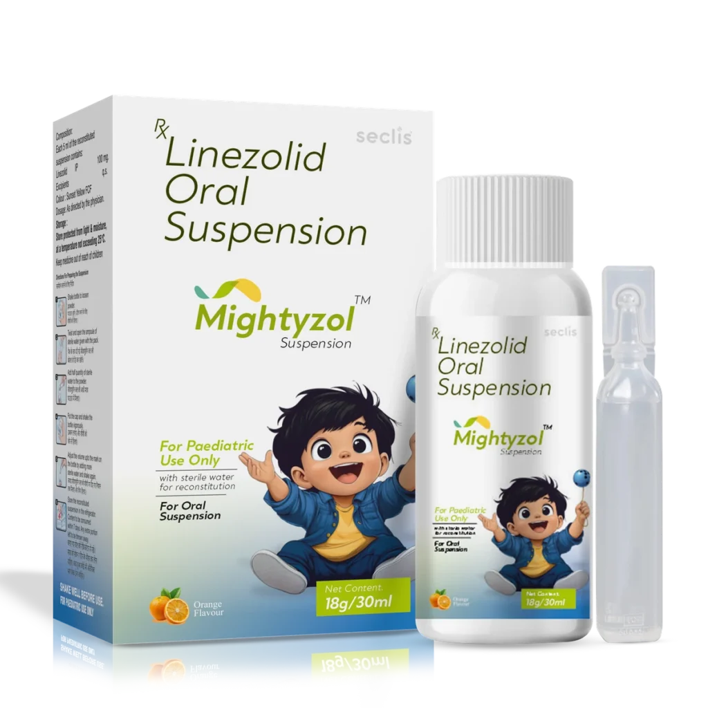 MIGHTYZOL™ Dry Syrup 30 ml carton pack shot