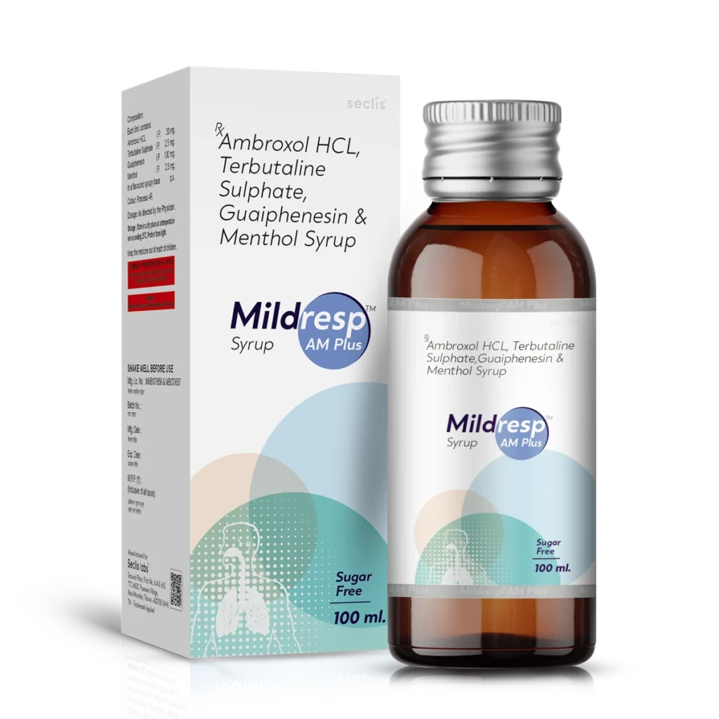 MILDRESP AM PLUS Syrup 100ML pack shot