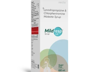 MILDRESP LC Cough Syrup 100 ML carton pack shot