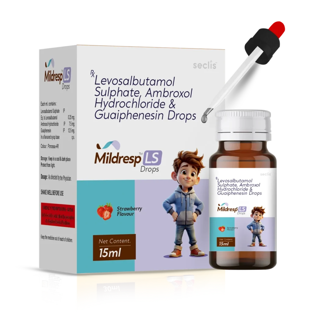 MILDRESP LS Drops 15mL (with carton and dropper) pack shot