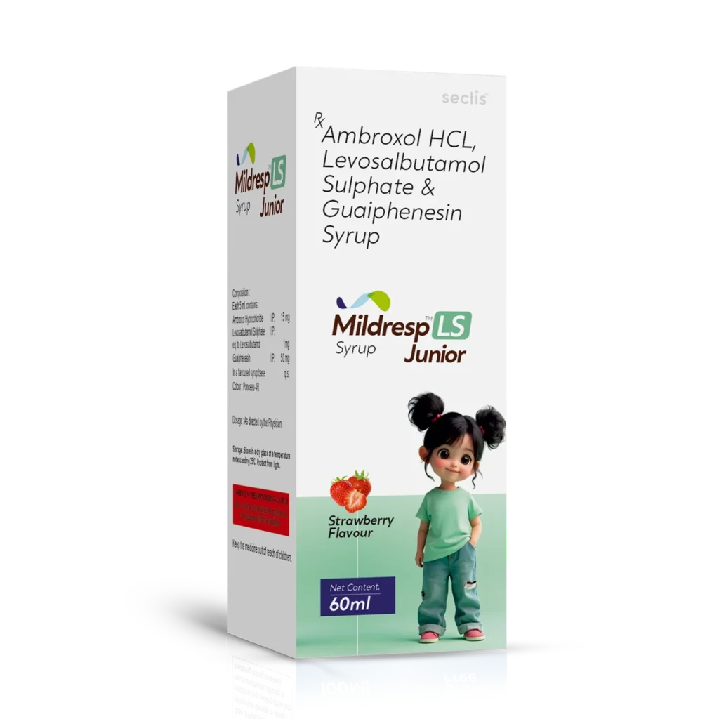 MILDRESP LS JUNIOR Syrup 60ML (with carton) carton pack shot