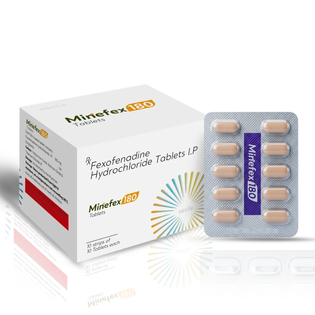 MINEFEX 180 Tablets 10X10 Blister pack shot