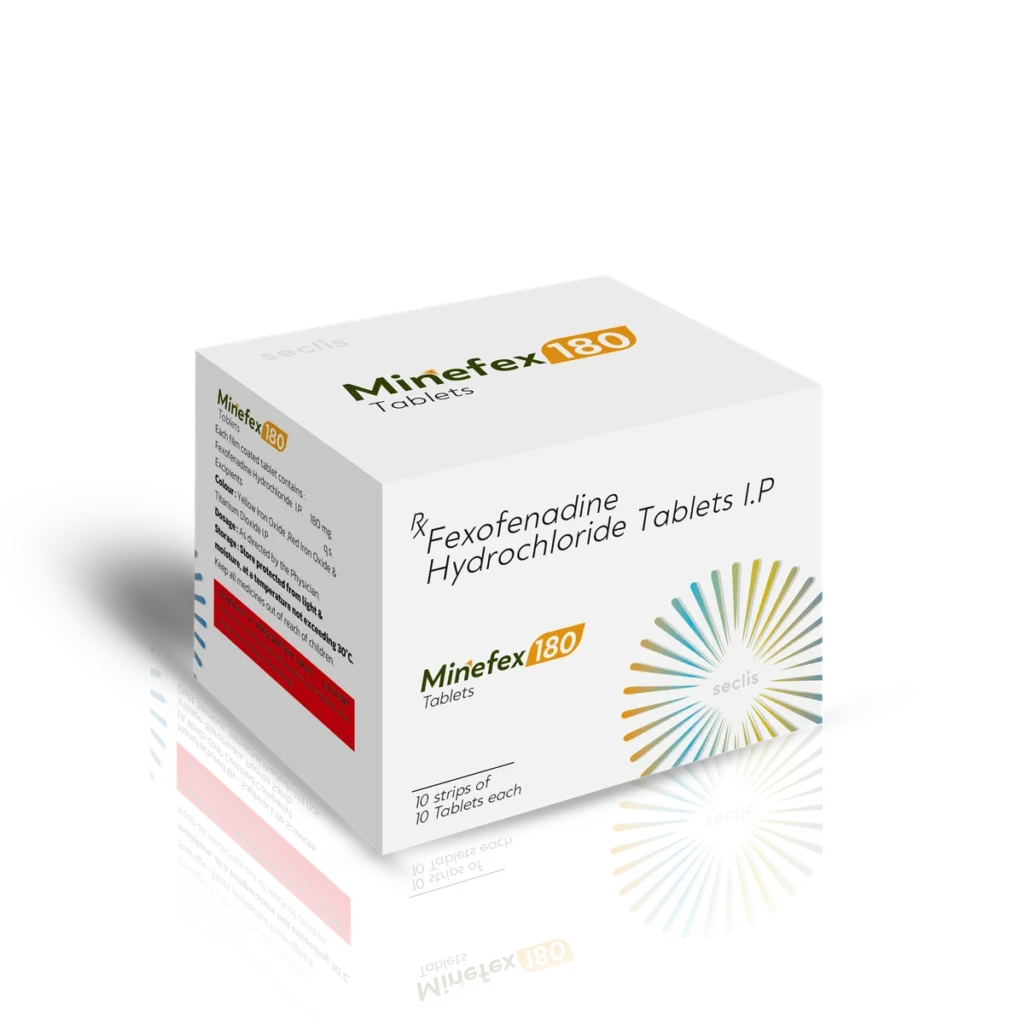 MINEFEX 180 Tablets 10X10 Blister carton pack shot
