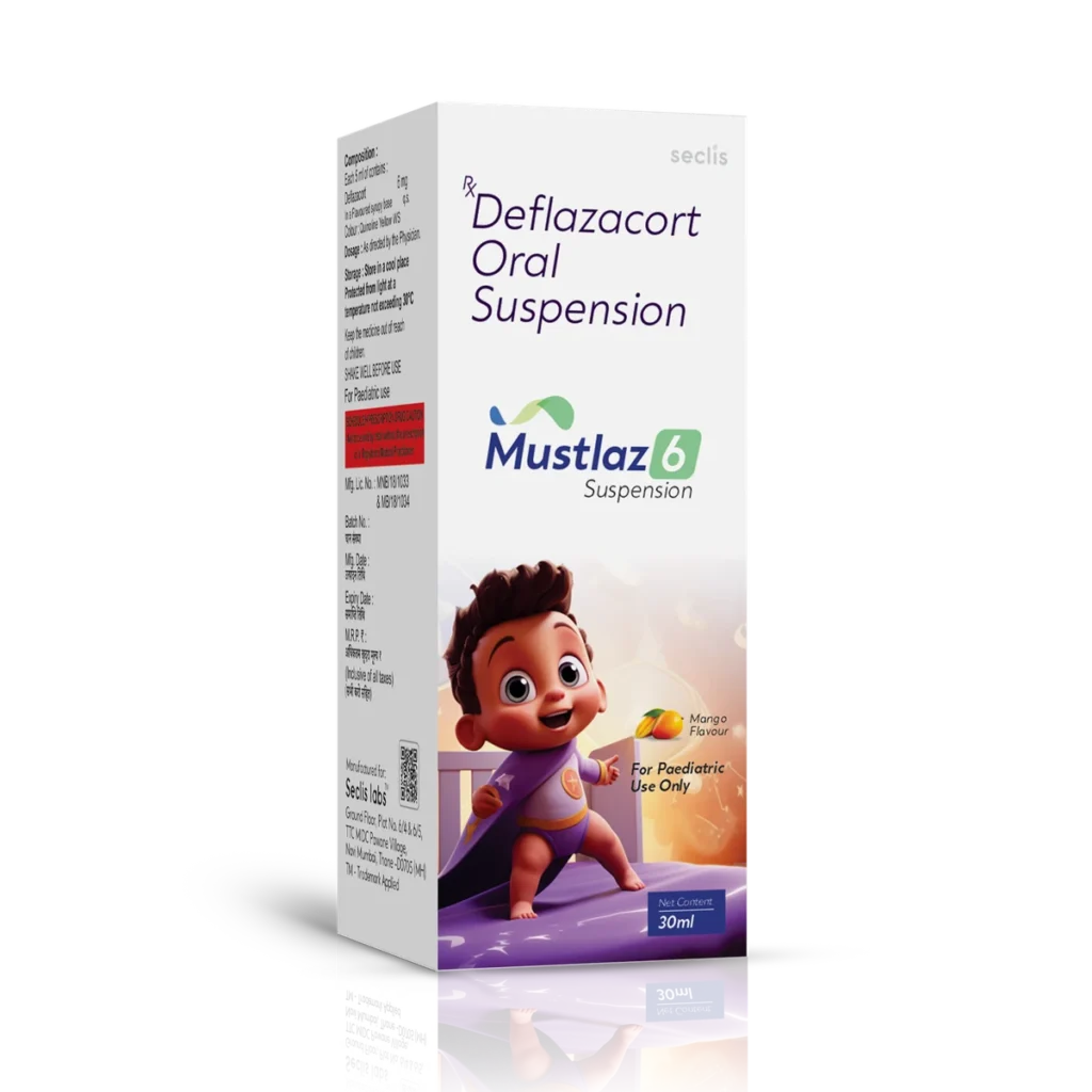 MUSTLAZ 6 Suspension 30 ML carton pack shot