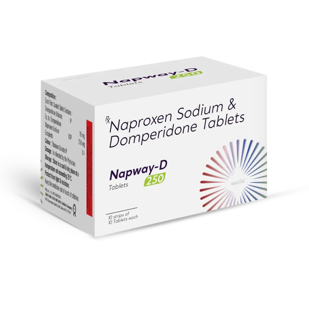 NAPWAY D 250 Tablet 10X10 BLI pack shot