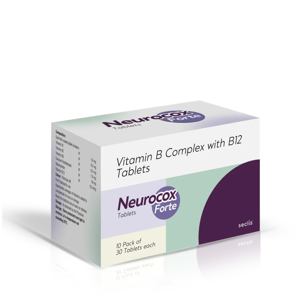 NEUROCOX FORTE Tablet 10*30 BLI carton pack shot