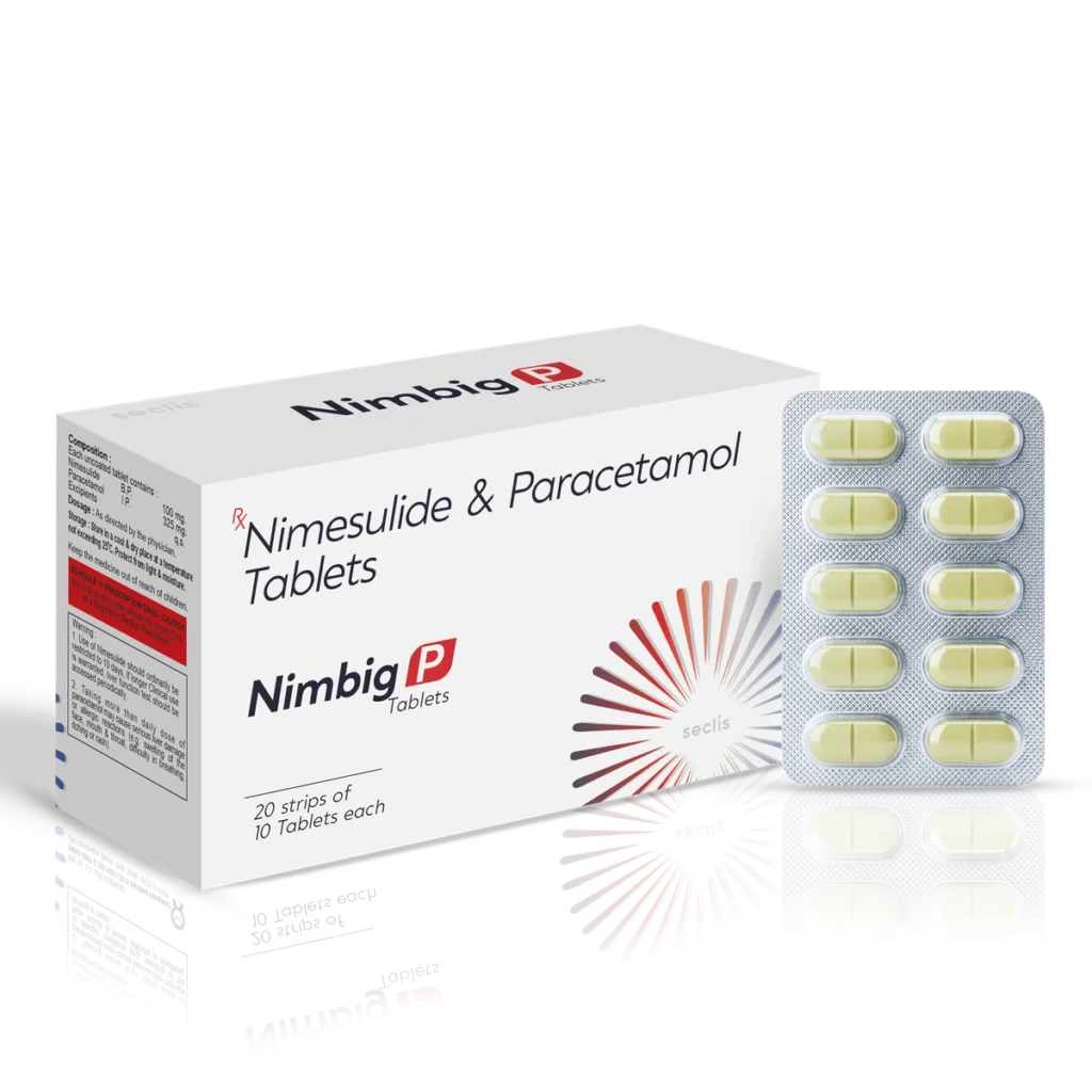 NIMBIG P Tablets 20X10 BLI pack shot