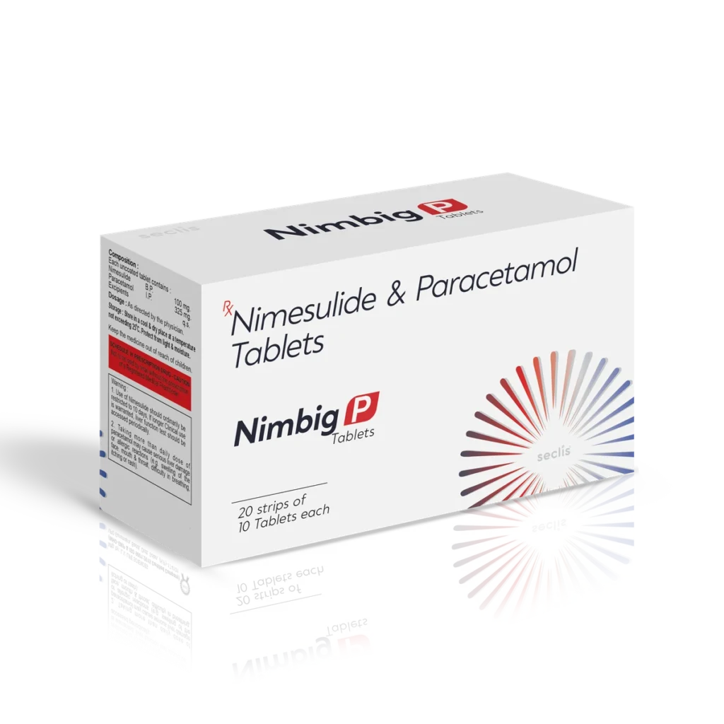 NIMBIG P Tablets 20X10 BLI carton pack shot