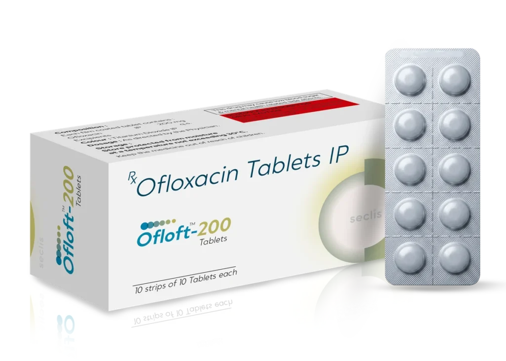 OFLOFT™ 200 Tablets 10*10 ALU pack shot