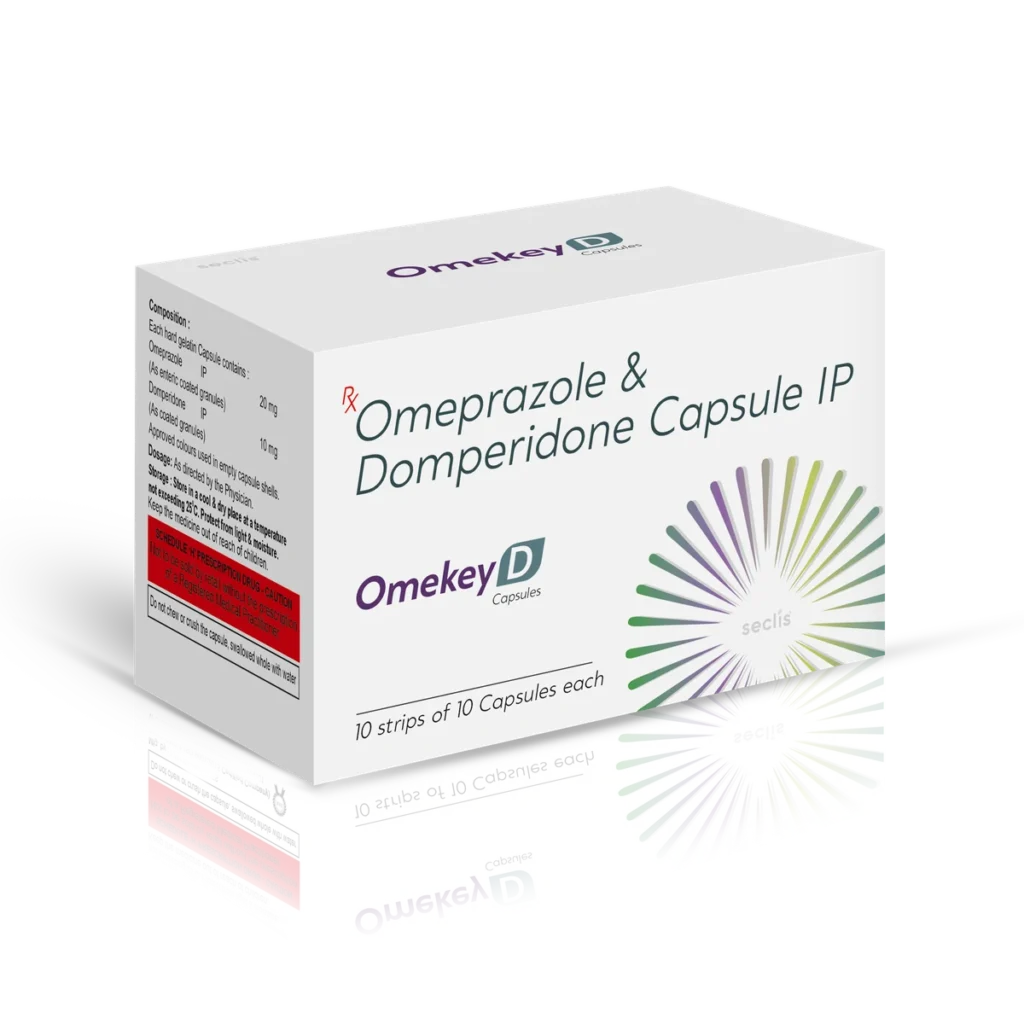 OMEKEY D Capsules 10*10 Alu carton pack shot