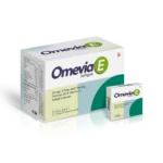 OMEVIA-E Soft Gelatin Capsules 10*1*10 carton pack shot