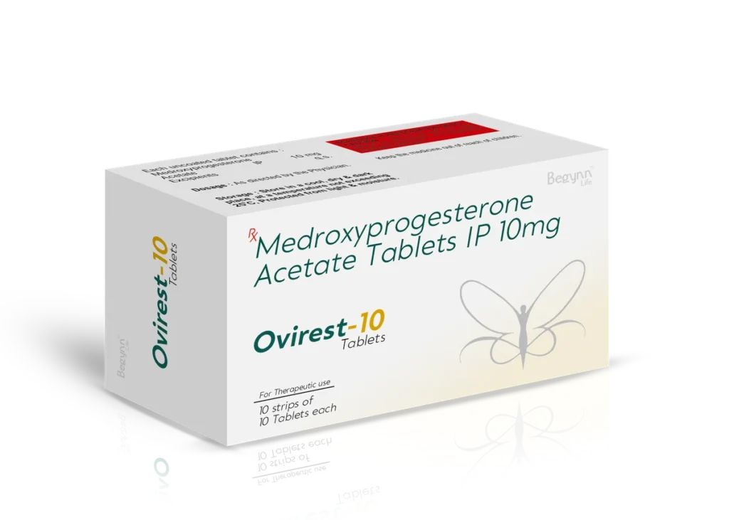 OVIREST 10 Tablets 10*10 Blister carton pack shot