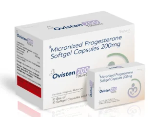 OVISTEN 200 Soft Gelatin Capsules 10*1*10 Blister carton pack shot