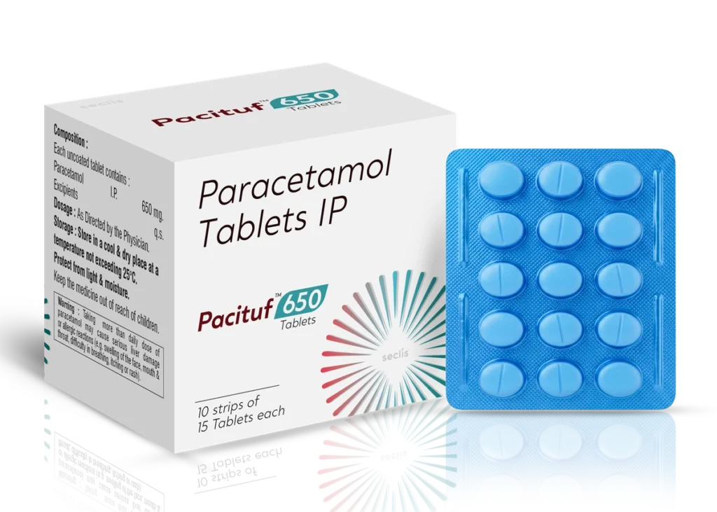 PACITUF™ 650 Tablets 10*15 BLISTER pack shot