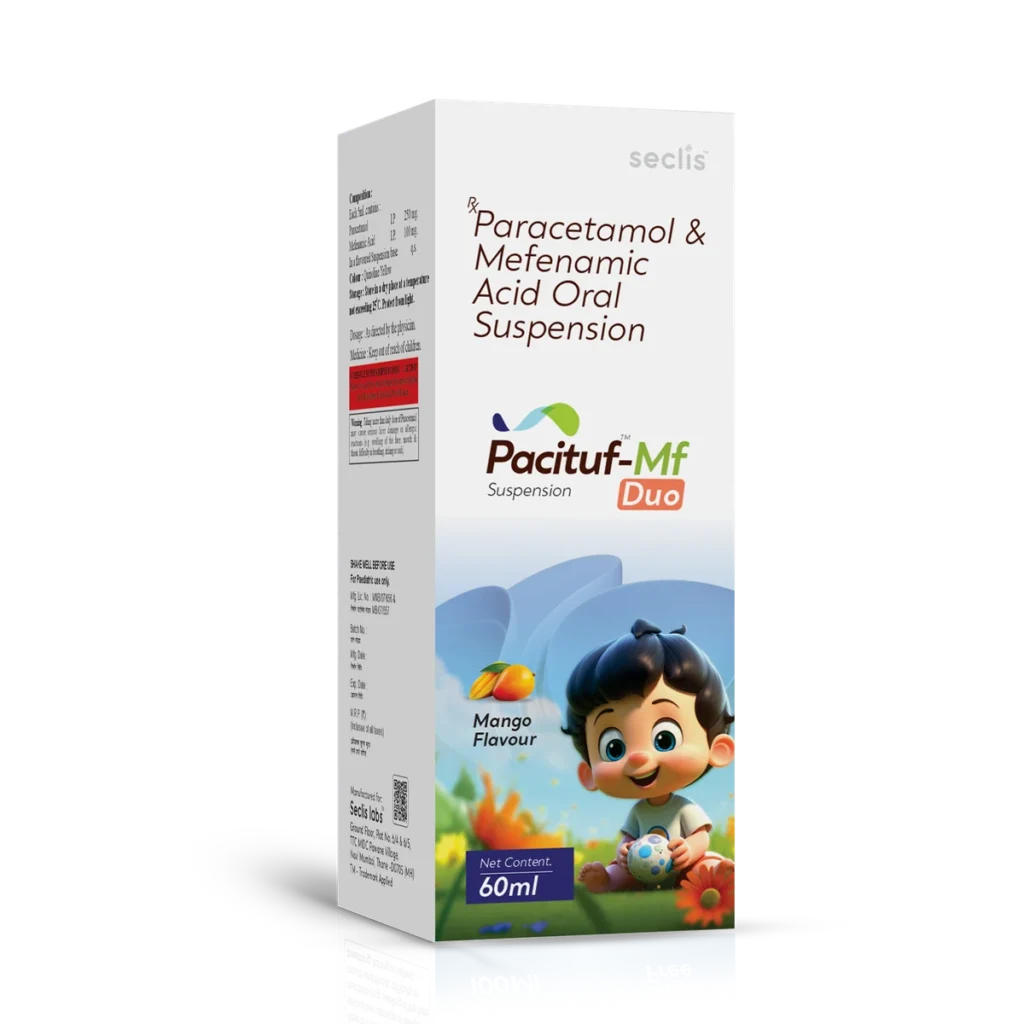 PACITUF™ MF DUO Suspension 60ML carton pack shot