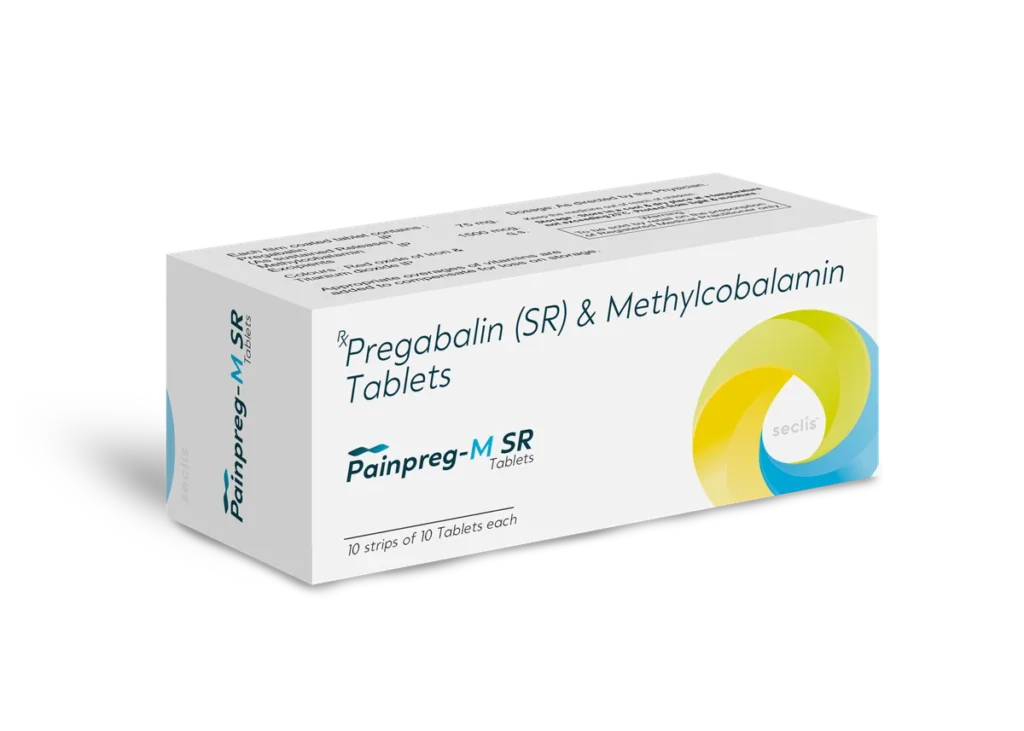 PAINPREG M SR Tablets 10*10 ALU carton pack shot