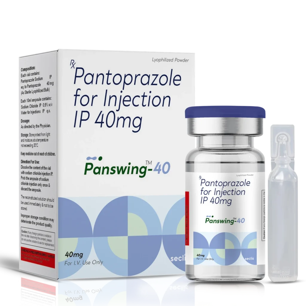 PANSWING™ 40 Dry Injection 1 Vial pack shot