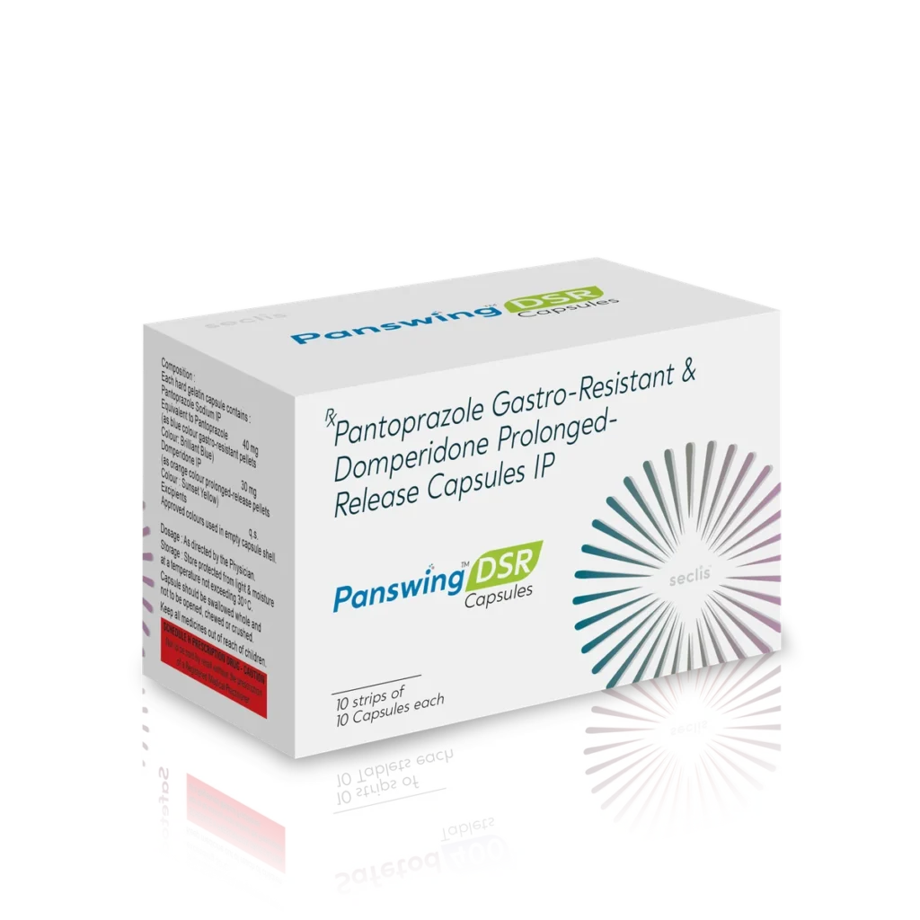 PANSWING™ DSR Capsules 10*10 ALU carton pack shot