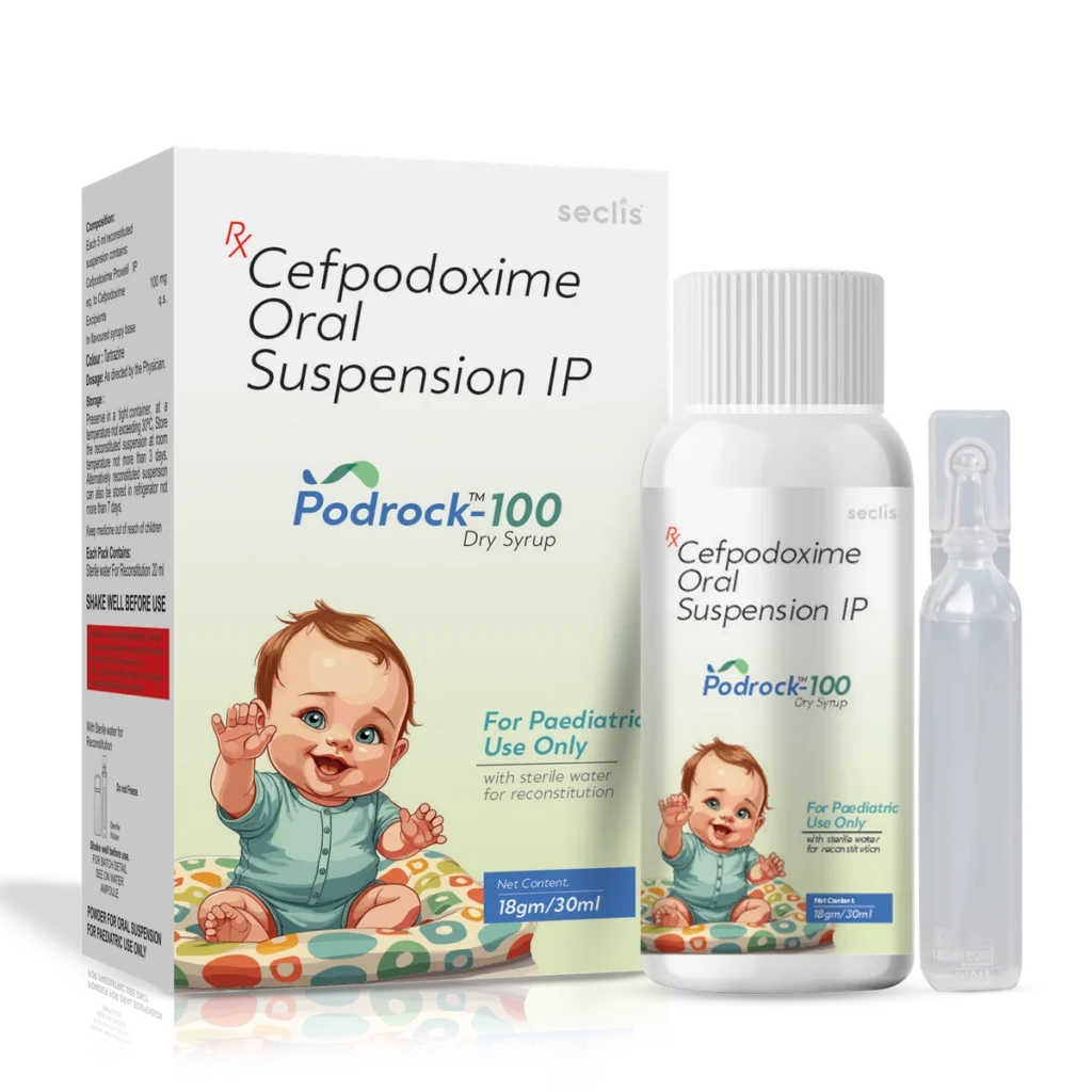 PODROCK™ 100 Dry Syrup 30 ML carton pack shot