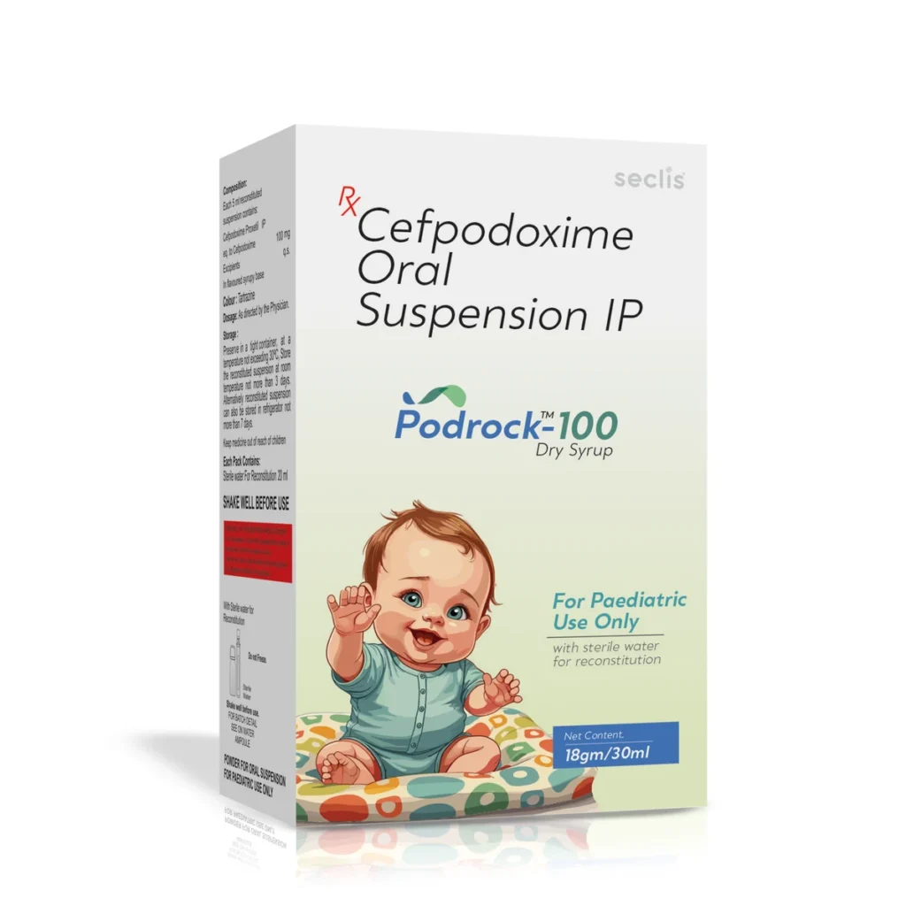 PODROCK™ 100 Dry Syrup 30 ML carton pack shot