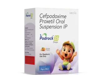 PODROCK™ 25 Drops 10 ML carton pack shot