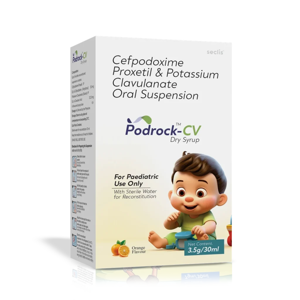 PODROCK™ CV Dry Syrup 30ML carton pack shot