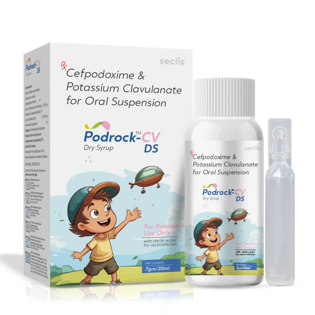 PODROCK™ CV Dry Syrup 30ML carton pack shot
